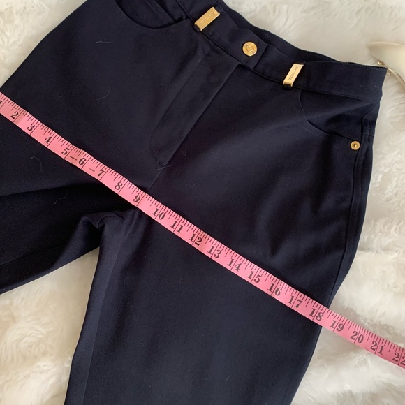 ST. JOHN Sport by Marie Gray navy cotton Twill ladies trousers in size 2… - Picture 12 of 12